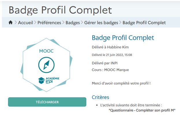 MOOC Marque · Trademarks