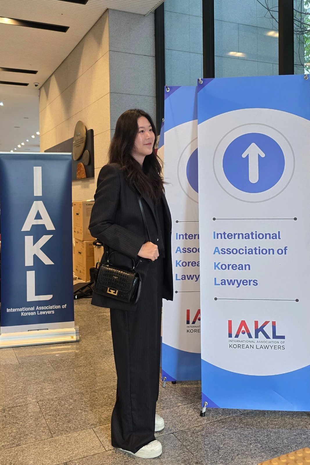 Habbine Estelle Kim at an IAKL conference