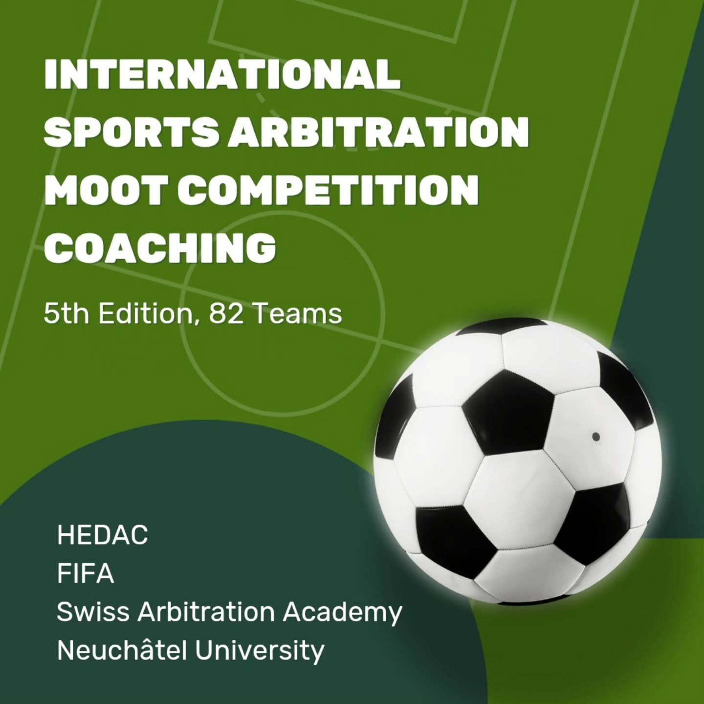 International Sports Arbitration Moot Competition coaching poster